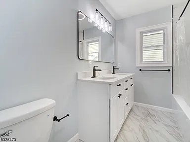 Interior detail from the 65 Rutgers Street renovation in Irvington, New Jersey