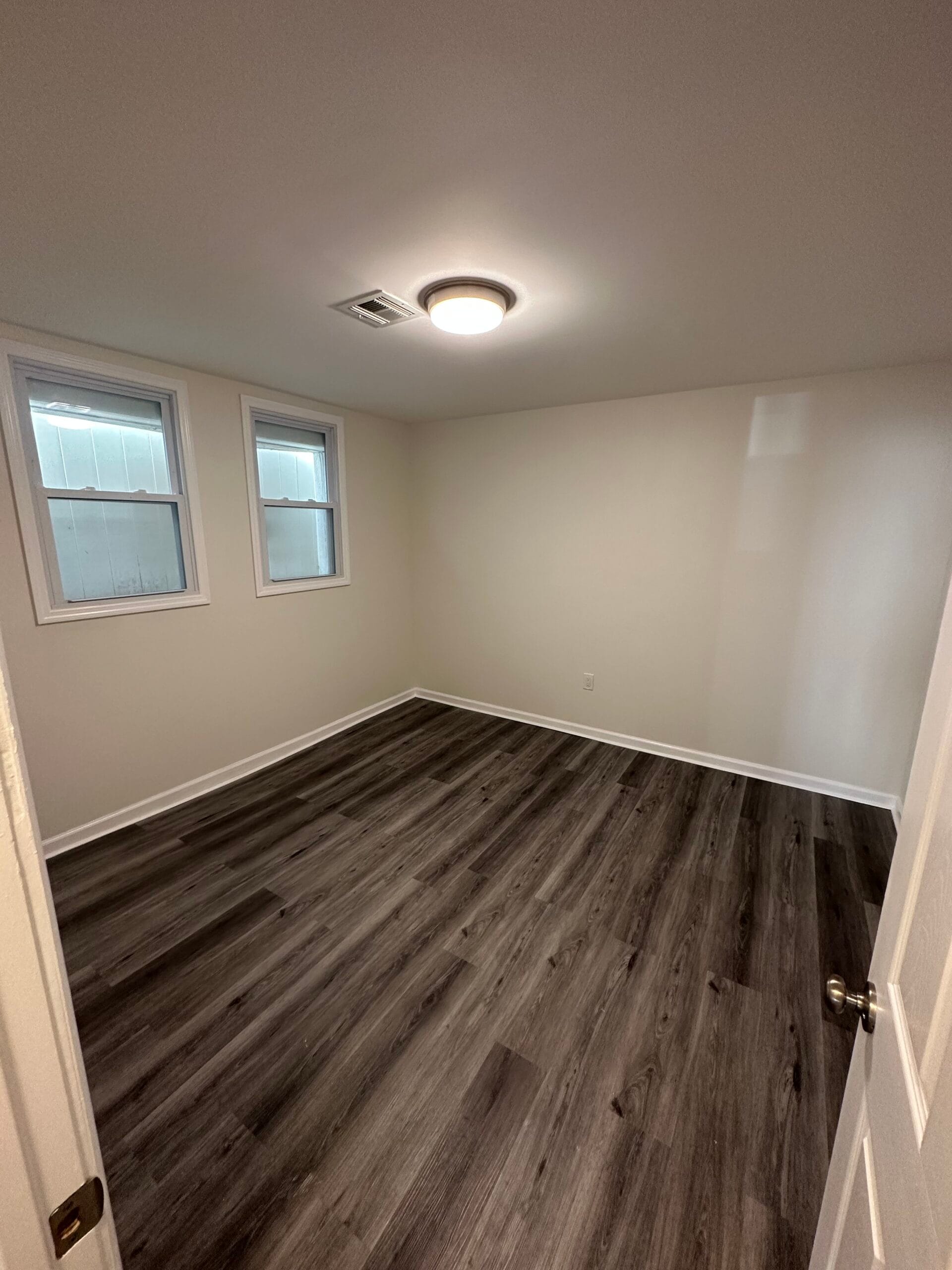 Finished living space from the Fairview remodel